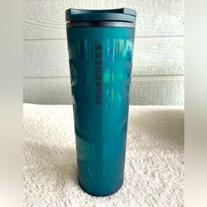 Starbucks 16 oz. Dark Teal Twist Top Travel Tumbler, Never used.